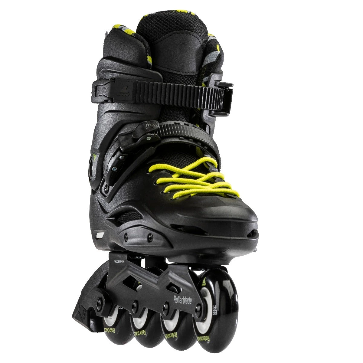 Rollerblade RB Cruiser Inline Skates - Black/Neon Yellow 3 Rollerblade RB Cruiser Inline Skates - Black/Neon Yellow - Image 3