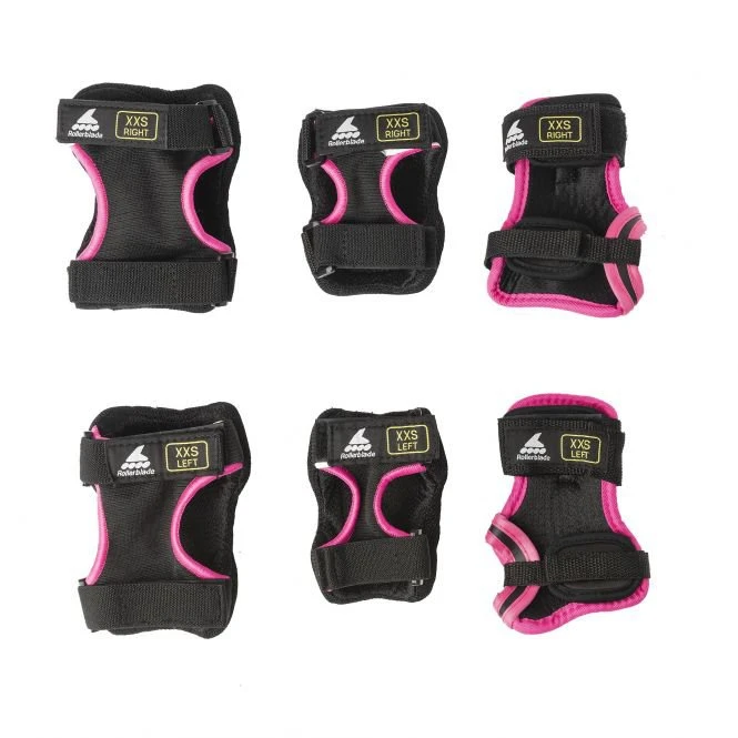 Rollerblade Skate Gear Girls Triple Pad Set 2 Rollerblade Skate Gear Girls Triple Pad Set - Image 2