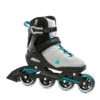 Rollerblade Spark 80 Womens Inline Skates - Grey/Turquoise 4 Rollerblade Spark 80 Womens Inline Skates - Grey/Turquoise -Urban Rollers rollerblade spark 80 womens inline skates grey turquoise