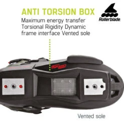 Rollerblade Twister Edge Womens Inline Skates - Black/Magenta 7 Rollerblade Twister Edge Womens Inline Skates - Black/Magenta -Urban Rollers rollerblade twister edge womens inline skates black magenta feature