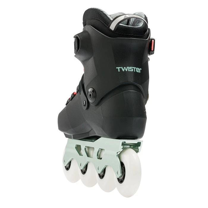 Rollerblade Twister XT Womens Inline Skates - Black/Mint 3 Rollerblade Twister XT Womens Inline Skates - Black/Mint - Image 3