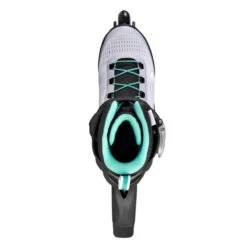 Rollerblade Zetrablade Elite Womens Skates - Black/Powder Blue 6 Rollerblade Zetrablade Elite Womens Skates - Black/Powder Blue -Urban Rollers rollerblade zetrablade elite womens skates black powder blue top