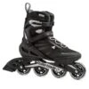 Rollerblade Zetrablade Inline Skates - Black/Silver 6 Rollerblade Zetrablade Inline Skates - Black/Silver -Urban Rollers rollerblade zetrablade inline skates black silver
