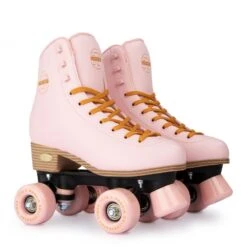 Rookie Classic 78 Roller Skates - Pink 5 Rookie Classic 78 Roller Skates - Pink -Urban Rollers rookie classic 78 roller skates pink pair