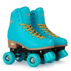 Rookie Classic 78 Roller Skates - Blue -Urban Rollers rookie classic 78 roller skates blue pair