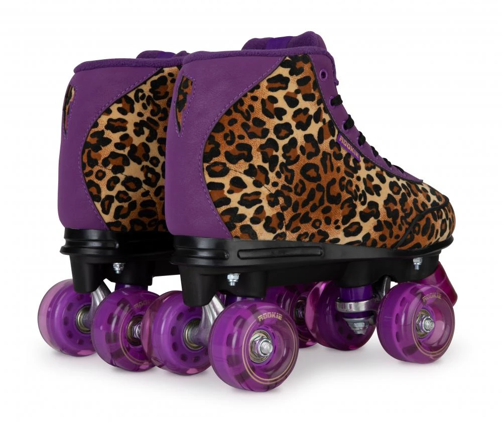Rookie Harmony Leopard Print Roller Skates 2 Rookie Harmony Leopard Print Roller Skates - Image 2