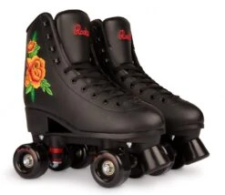 Rookie Rosa Black Quad Roller Skates 6 Rookie Rosa Black Quad Roller Skates -Urban Rollers rookie rosa black quad roller skates pair g70qocdu2rp5zprs
