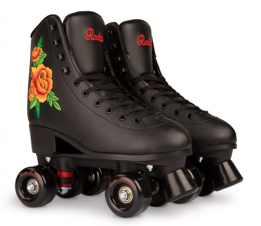 Rookie Rosa Black Quad Roller Skates 3 Rookie Rosa Black Quad Roller Skates - Image 3