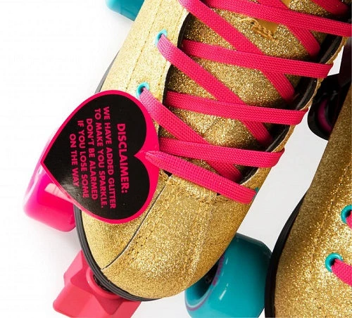 Rookie X Bump Rollerdisco Roller Skates - Gold 4 Rookie X Bump Rollerdisco Roller Skates - Gold - Image 4
