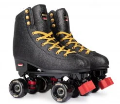 Rookie X Bump Rollerdisco Roller Skates - Black 6 Rookie X Bump Rollerdisco Roller Skates - Black -Urban Rollers rookie x bump rollerdisco roller skates pair