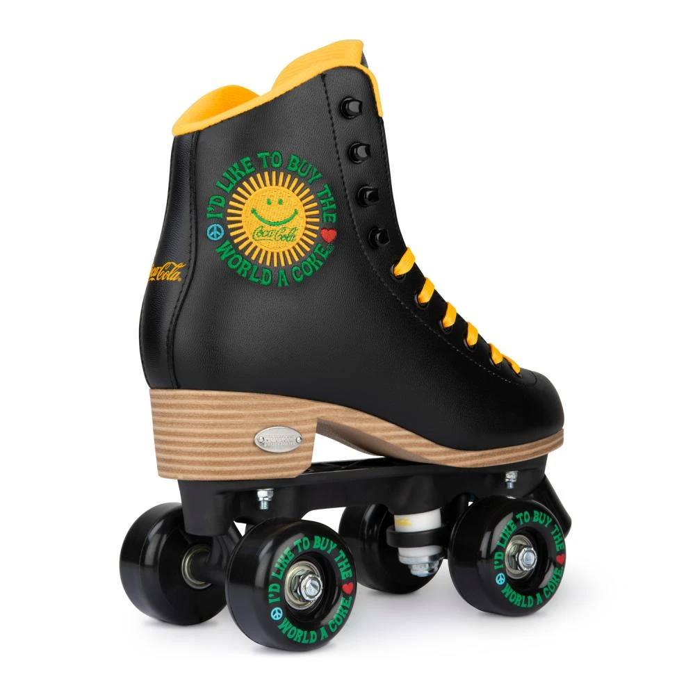 Rookie X Coca-Cola Sunshine Roller Skates - Black 2 Rookie X Coca-Cola Sunshine Roller Skates - Black - Image 2