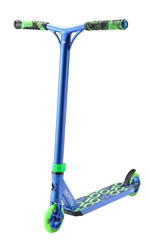 Sacrifice Flyte 100 V2 Stunt Scooter - Blue/Green 1 Sacrifice Flyte 100 V2 Stunt Scooter - Blue/Green