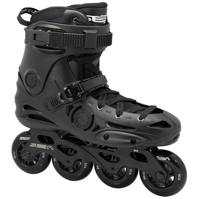 Seba E3 80 Premium Inline Skates - Black 1 Seba E3 80 Premium Inline Skates - Black