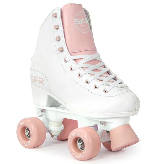 SFR Figure Roller Skates - White/Pink 1 SFR Figure Roller Skates - White/Pink