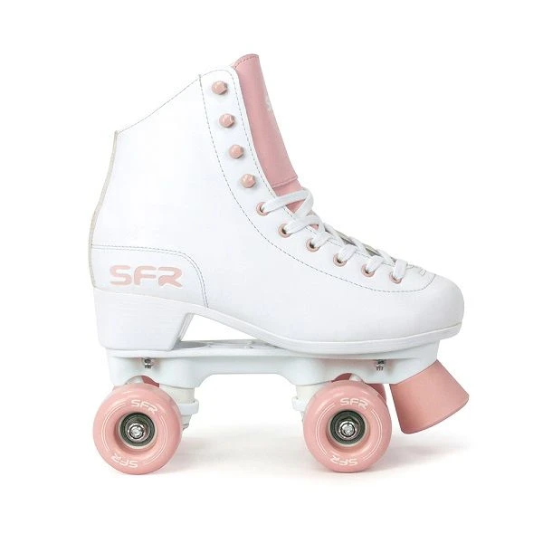 SFR Figure Roller Skates - White/Pink 3 SFR Figure Roller Skates - White/Pink - Image 3