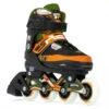 SFR Pixel Adjustable Kids Inline Skates - Green/Orange -Urban Rollers sfr pixel adjustable kids inline skates green orange