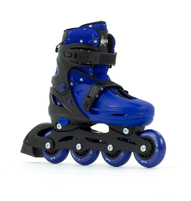 SFR Plasma Blue Adjustable Inline Skates 1 SFR Plasma Blue Adjustable Inline Skates