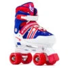 SFR Spectra Adjustable Roller Skates - Blue/Red 3 SFR Spectra Adjustable Roller Skates - Blue/Red -Urban Rollers sfr spectra adjustable roller skates blue red
