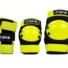 SFR Youth Ramp Triple Pad Set - Black/Lime 3 SFR Youth Ramp Triple Pad Set - Black/Lime -Urban Rollers sfr youth ramp triple pad set black lime