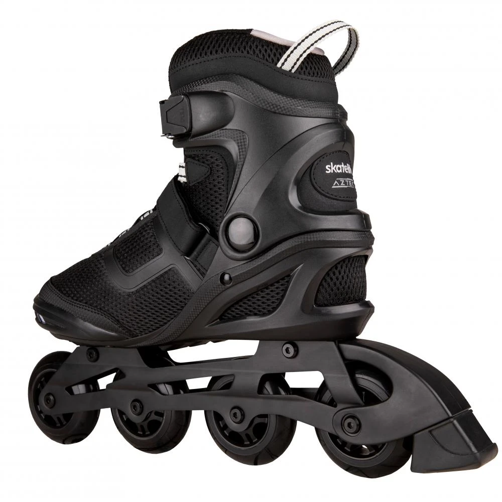 Skatelife Aztec Inline Skates - Black/Silver 2 Skatelife Aztec Inline Skates - Black/Silver - Image 2