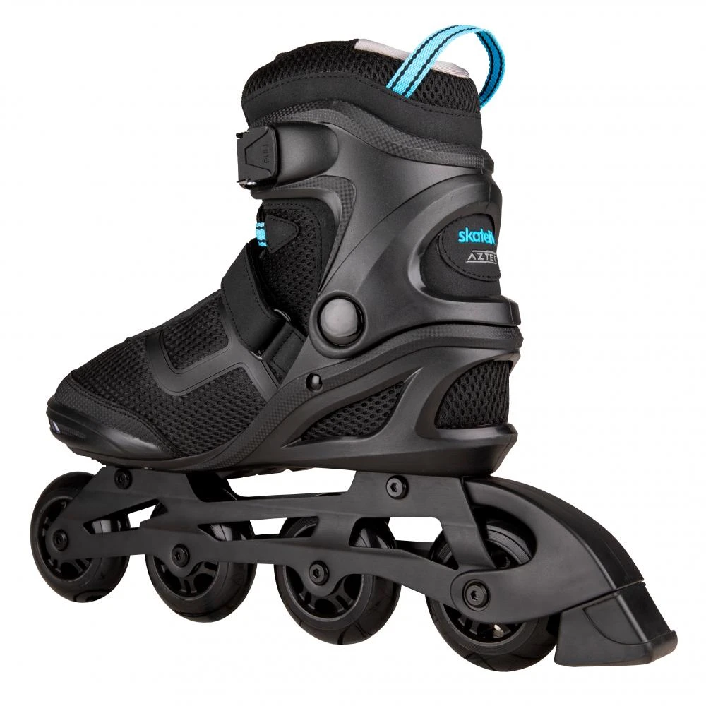 Skatelife Aztec Inline Skates - Black/Blue 2 Skatelife Aztec Inline Skates - Black/Blue - Image 2