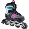 Skatelife Motion Adjustable Kids Inline Skates - Black/Pink 4 Skatelife Motion Adjustable Kids Inline Skates - Black/Pink -Urban Rollers skatelife motion adjustable kids inline skates black pink 1