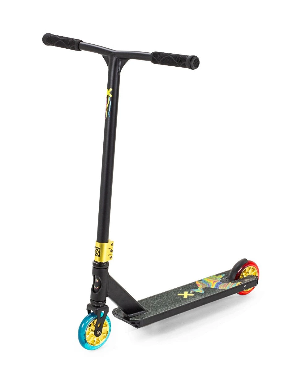 Slamm X Edition Stunt Scooter - Black/Gold 1 Slamm X Edition Stunt Scooter - Black/Gold