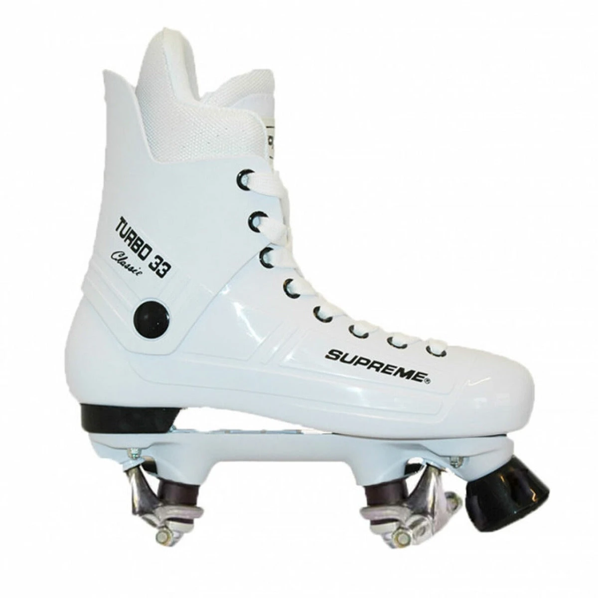 Supreme Turbo White Roller Skates Boot And Plate Only 1 Supreme Turbo White Roller Skates Boot And Plate Only