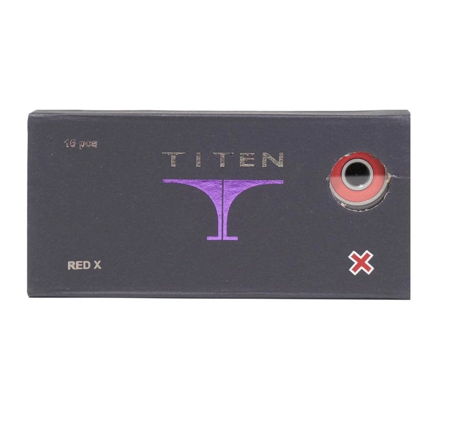 Titen Red X Swiss Bearings - 16 Pack 1 Titen Red X Swiss Bearings - 16 Pack