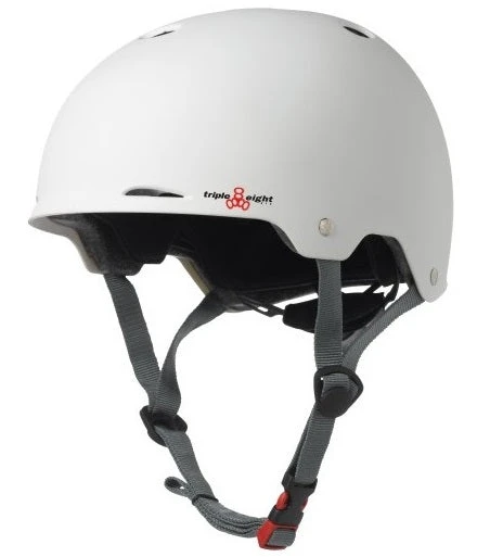 Triple 8 Gotham Helmet - White 1 Triple 8 Gotham Helmet - White