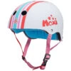 Triple 8 X Moxi Sweatsaver Helmet - Stripey 5 Triple 8 X Moxi Sweatsaver Helmet - Stripey -Urban Rollers triple 8 x moxi sweatsaver helmet stripey
