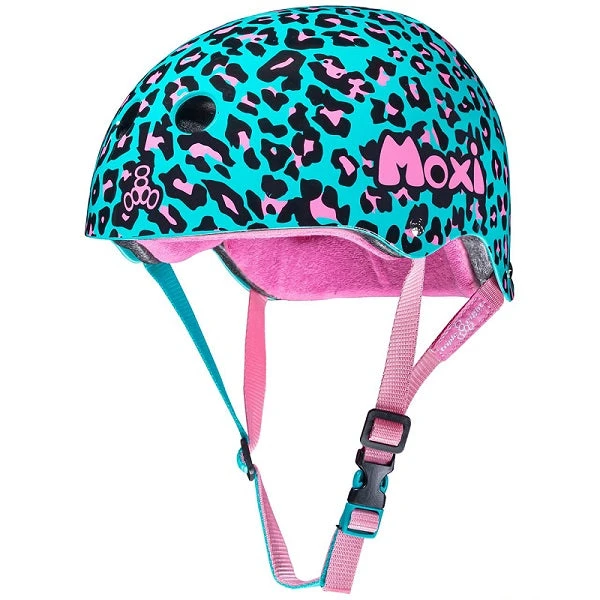 Triple 8 X Moxi Sweatsaver Helmet - Leopard V2 1 Triple 8 X Moxi Sweatsaver Helmet - Leopard V2