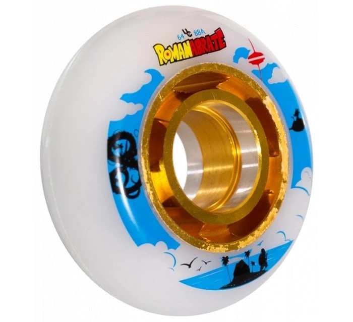 Undercover Apex Aluminium Core Roman Abrate Wheels 64mm 88a - Set Of 4 - Image 2