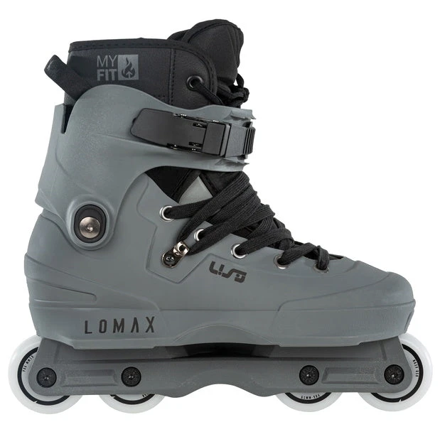 USD Aeon 60 Lomax Pro Aggressive Skates - Grey 1 USD Aeon 60 Lomax Pro Aggressive Skates - Grey