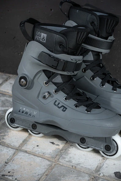USD Aeon 60 Lomax Pro Aggressive Skates - Grey 2 USD Aeon 60 Lomax Pro Aggressive Skates - Grey - Image 2