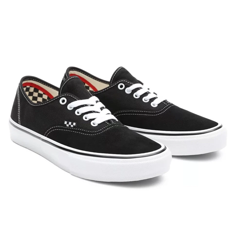 Vans Skate Authentic Shoes - Black/White 2 Vans Skate Authentic Shoes - Black/White - Image 2