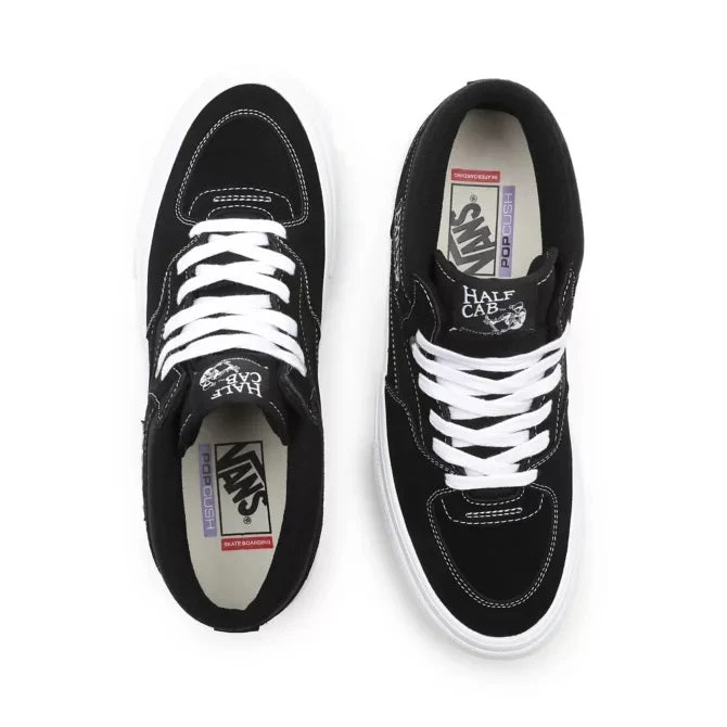Vans Skate Half Cab Shoes - Black/White 3 Vans Skate Half Cab Shoes - Black/White - Image 3