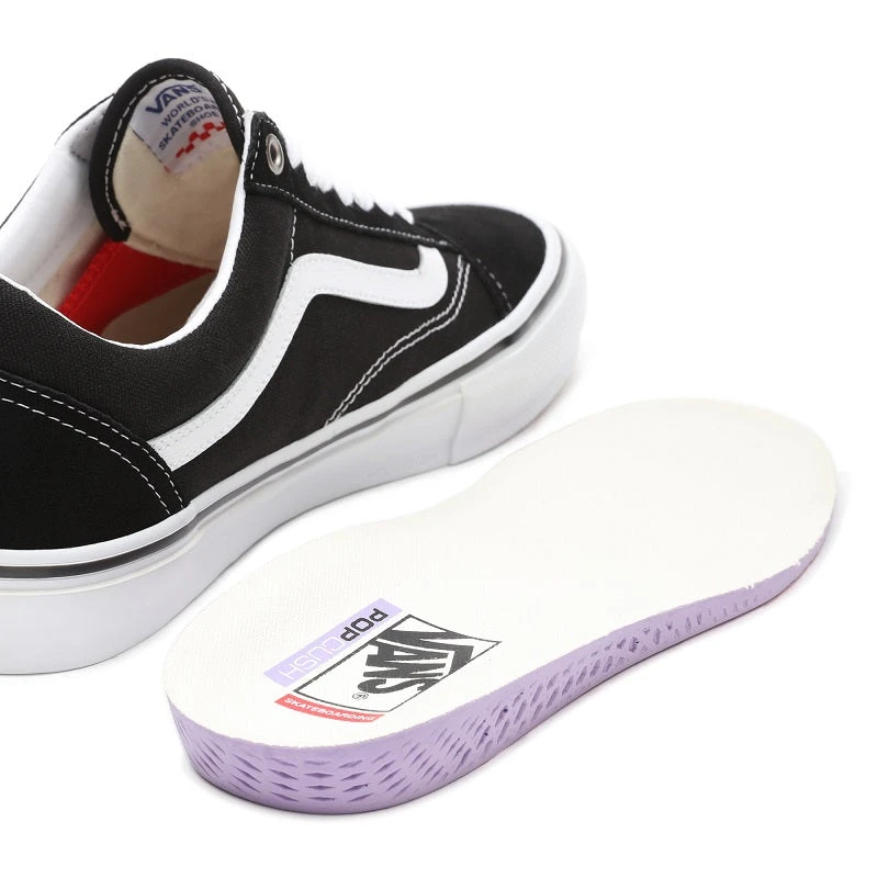 Vans Skate Old Skool Shoes - Black/White 5 Vans Skate Old Skool Shoes - Black/White - Image 5