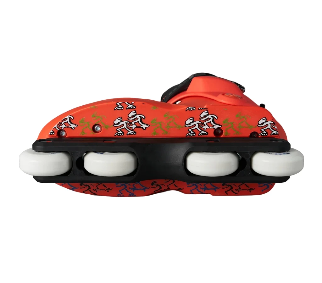Them 909 X WKND Skateboards 58mm Orange Skates 2 Them 909 X WKND Skateboards 58mm Orange Skates - Image 2