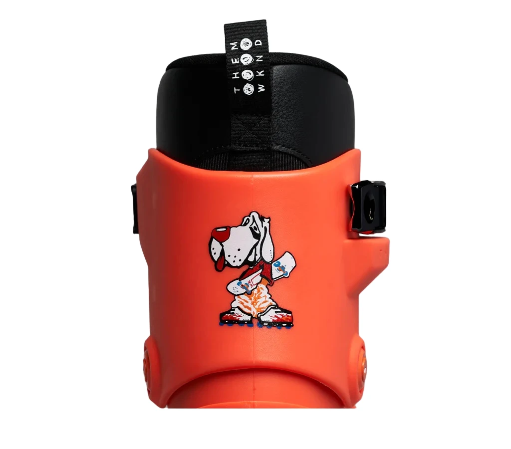 Them 909 X WKND Skateboards 58mm Orange Skates 3 Them 909 X WKND Skateboards 58mm Orange Skates - Image 3